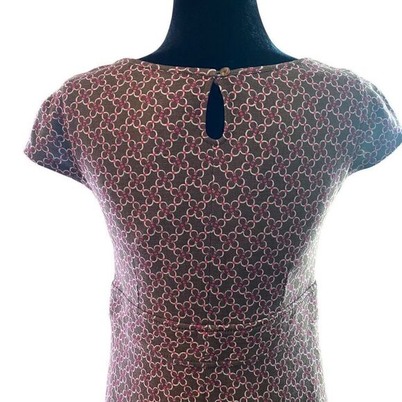 Lilly Pulitzer S'mores Dress Fleur de Lis Mod Size 4 - Picture 7 of 12